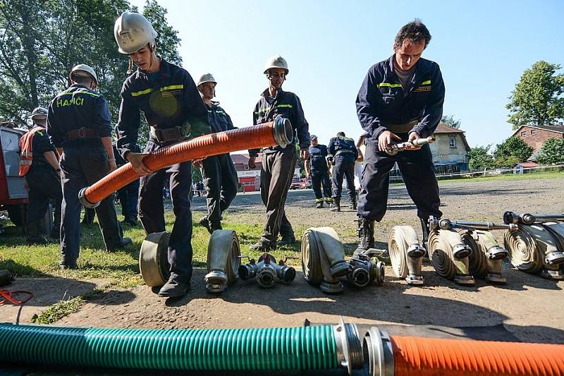 Hasiči změřili síly na soutěži v Jiříkově 