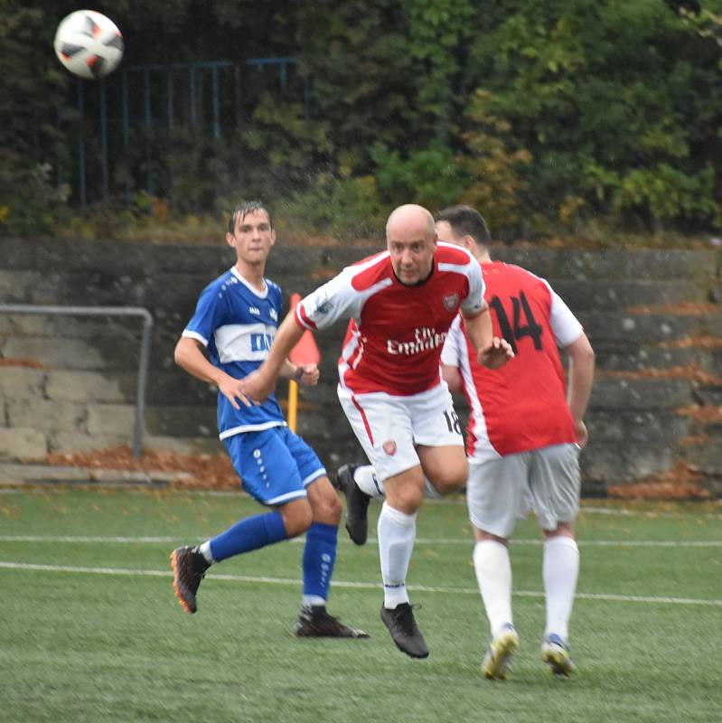 Pohár ÚKFS: Junior Děčín - SK Šluknov 0:1 po penaltách.