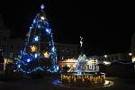 Vánoční strom v České Kamenici
