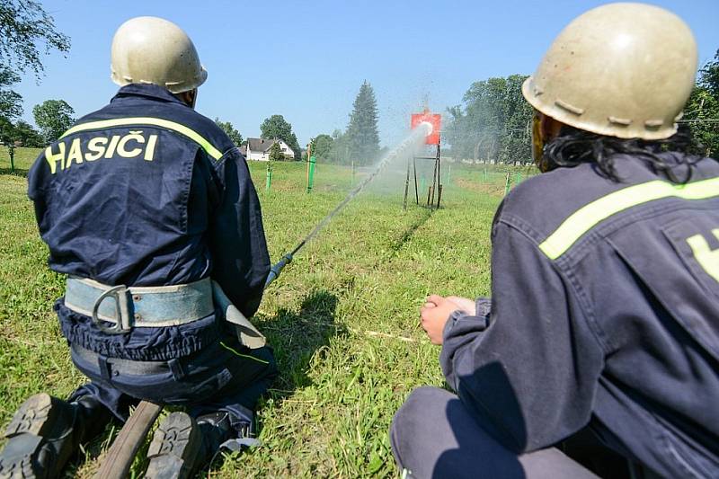 Hasiči změřili síly na soutěži v Jiříkově 