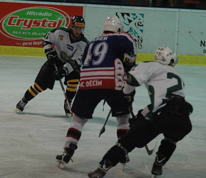 PŘÍPRAVA. HC Děčín - Draci Bílina 8:3.