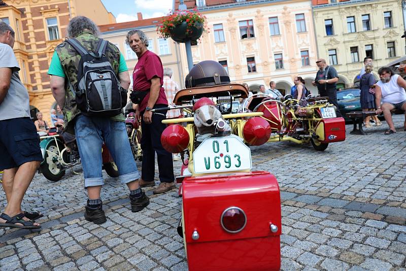 Sraz majitelů a milovníků motocyklů Böhmerland na Šluknovsku