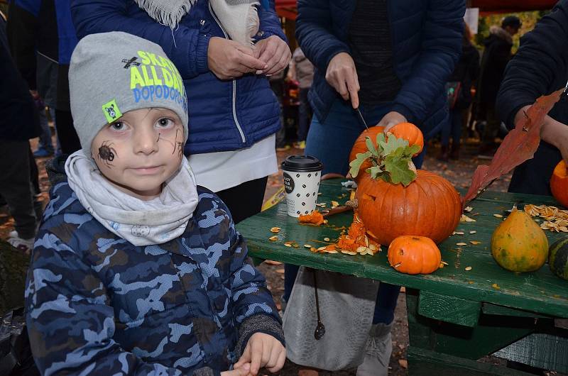 V děčínské zoo strašilo.