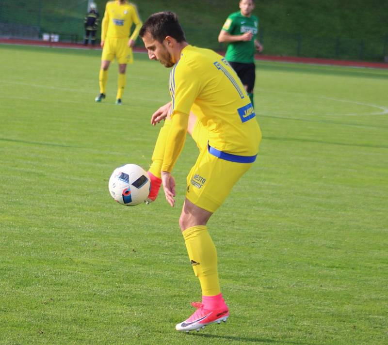 FORTUNA NÁRODNÍ LIGA. FK Varnsdorf doma hrál proti Baníku Sokolov.