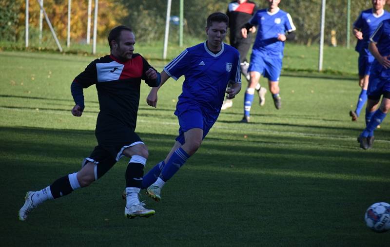 I.B třída, skupina A: Dobkovice - Dušníky 1:8 (0:5).