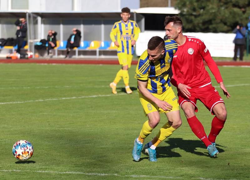 Druhá liga: Varnsdorf - Chrudim 1:2.