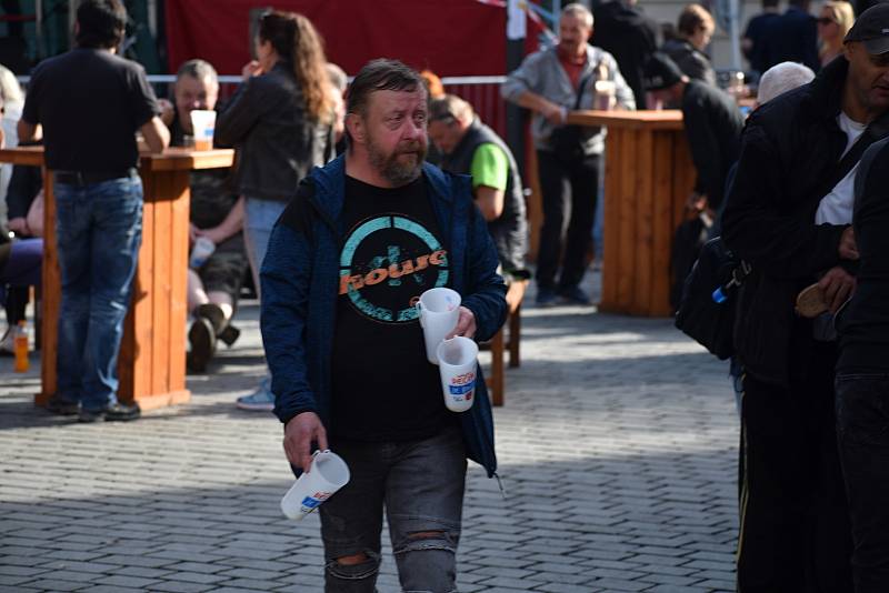 Děčín si o víkendu užíval pivní festival v Podmoklech.