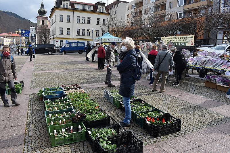 Farmářské trhy v Děčíně.