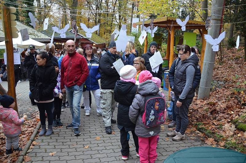 V děčínské zoo strašilo.