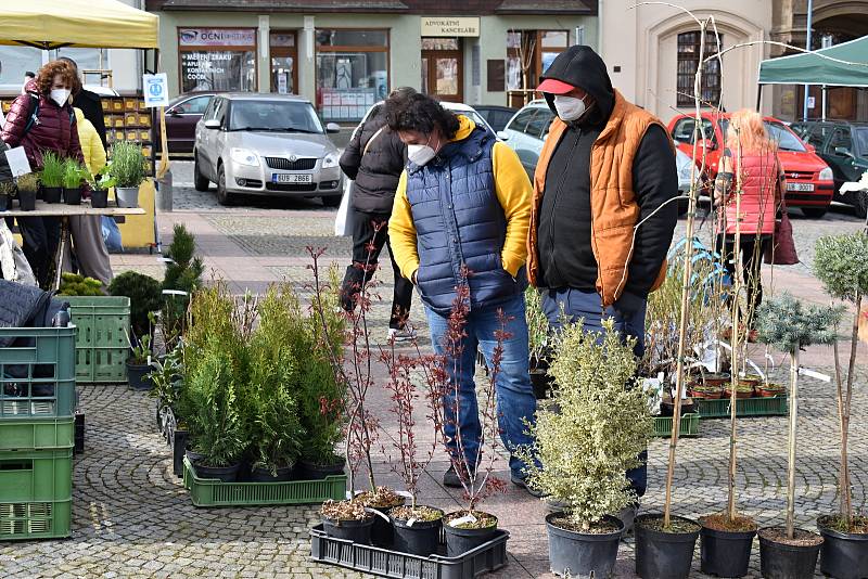 Farmářské trhy v Děčíně.