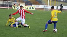 VÍTĚZNÉ LOUČENÍ. Fotbalisté Varnsdorfu porazili Žižkov 3:2.