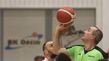 Basketbalisté Děčína doma porazili Ostravu a nadále drží v Kooperativa NBL první místo.