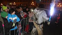 Krampusáci pouštěli v Děčíně hrůzu.