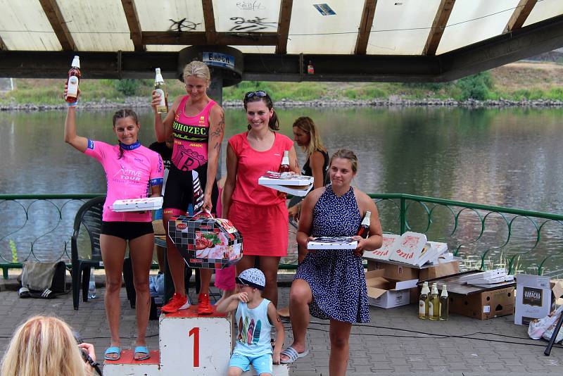 Triatlon Železný knedlík 2018 absolvovalo téměř 120 závodníků.