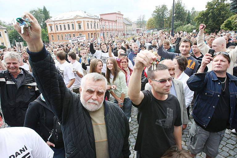 Další protesty ve Varnsdorfu 