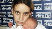Blanka Menčíková porodila v ústecké porodnici dne 20. 1. 2010 (21.44) syna Ondřeje (48 cm, 2,8 kg).