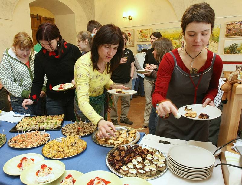 Zámek Děčín,soutěž o nejlepší recept na palačinky, 2010.