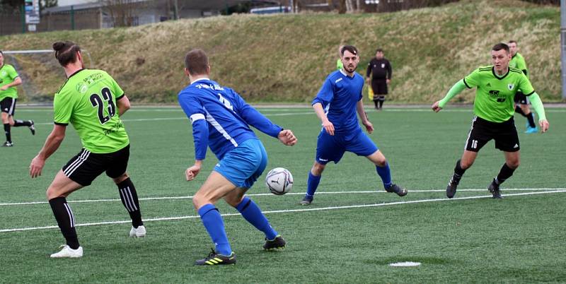 Jiříkov na umělce ve Varnsdorfu porazil vedoucí Vilémov B 5:0.