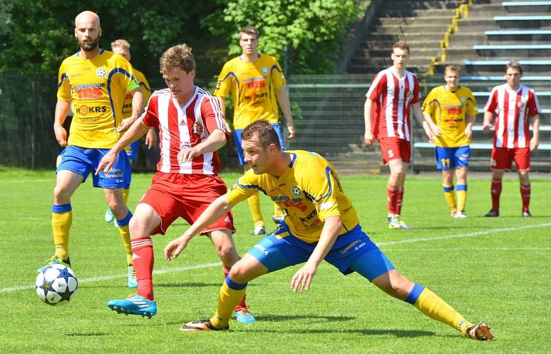 BEZ BODU se domů vrátil Varnsdorf, když v Třinci prohrál 0:1.