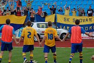 VÍTĚZNĚ zakončili sezónu fotbalisté Varnsdorfu, Spartu B porazili 2:1.
