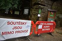 Soutěsky v Hřensku zůstanou zavřené i letos. Ilustrační foto