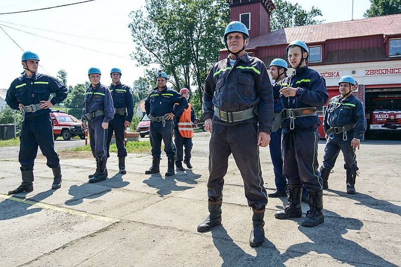 Hasiči změřili síly na soutěži v Jiříkově 