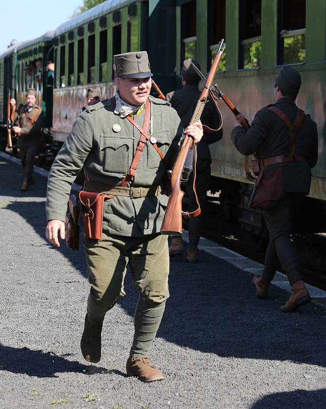 V Krásné Lípě proběhla vzpomínková akce ke stoletému výročí Rumburské vzpoury vojáků.