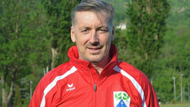 Zdeněk Štol, trenér fotbalistů SK Dobkovice.