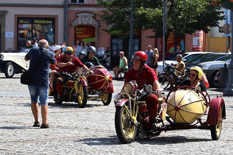 Sraz majitelů a milovníků motocyklů Böhmerland na Šluknovsku