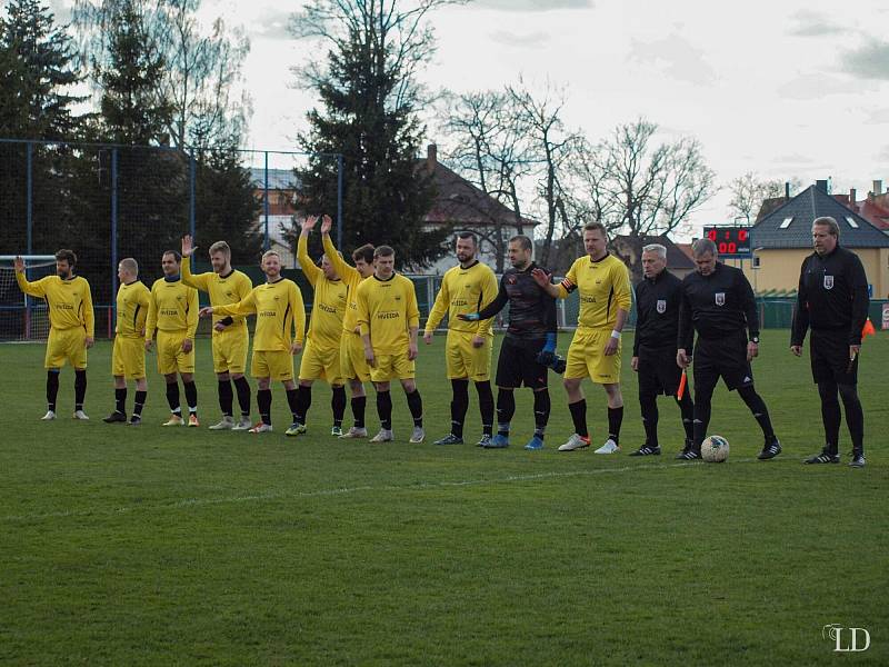 I.A třída, derby: Šluknov - Rumburk. V posledním kole oba celky vyhrály.