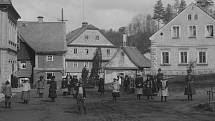 Oblékání lidí na přelomu 19. a 20. století - Krásná Lípa.