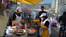 Pouliční strava v La Paz