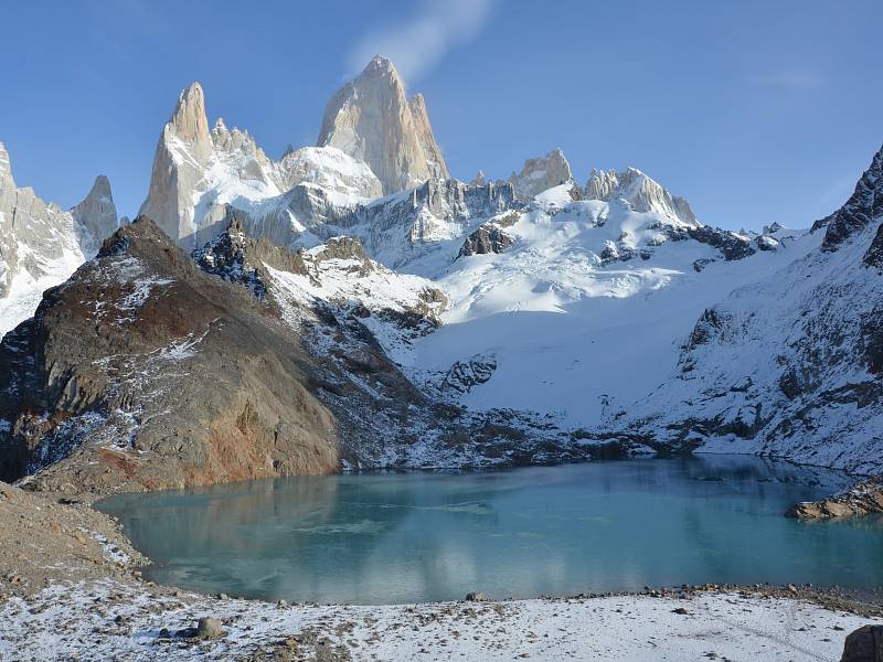 Laguna de Los Tres.