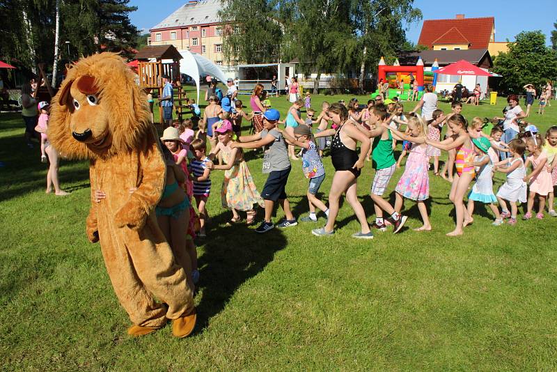 Dětský den v Benešově nad Ploučnicí.