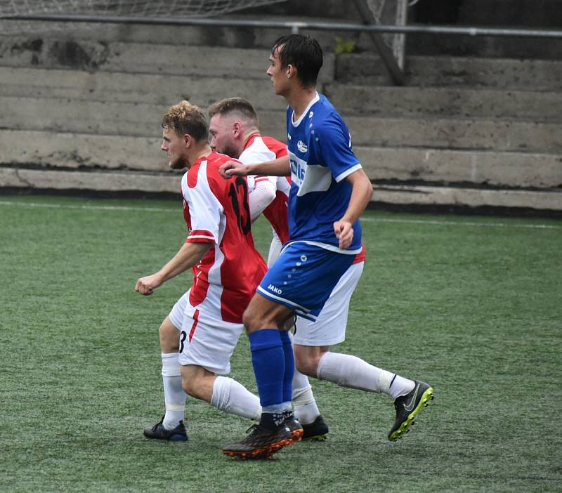 Pohár ÚKFS: Junior Děčín - SK Šluknov 0:1 po penaltách.