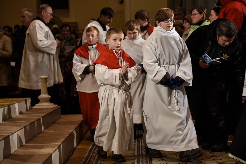 MŠI celebroval litoměřický biskup Jan Baxant.