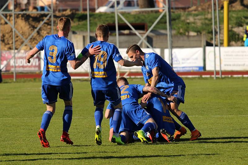 PARÁDA! Varnsdorfští fotbalisté doma porazili 2:0 Brno.