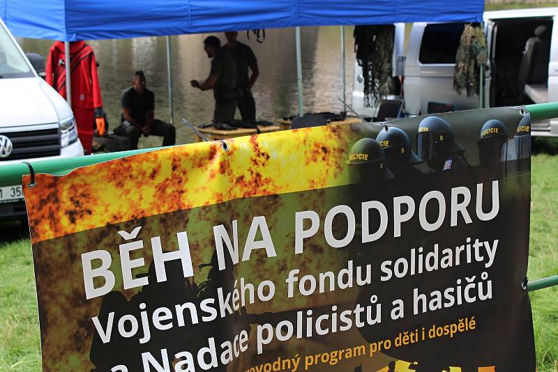 Běh pro vojenský fond solidarity a Nadaci policistů a hasičů 2019.