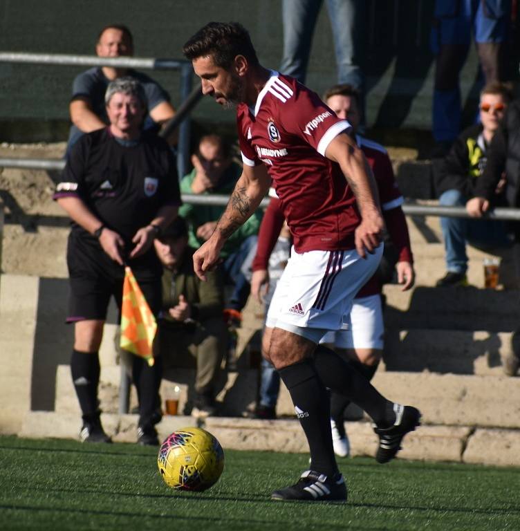 Děčín si užil oslavy 100 let tamní kopané. Gratulantem byla AC Sparta Praha.