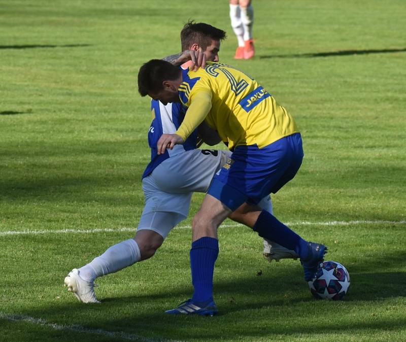 Fotbalisté Varnsdorfu doma remizovali s Jihlavou 1:1.