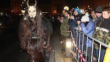 Krampusáci pouštěli v Děčíně hrůzu.