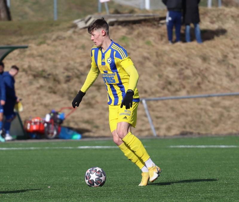 Fotbalisté Varnsdorfu doma porazili Liberec B 5:0.