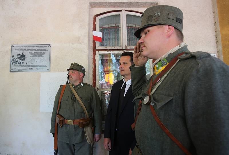 V Krásné Lípě proběhla vzpomínková akce ke stoletému výročí Rumburské vzpoury vojáků.