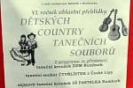 V. ročník oblastní přehlídky DĚTSKÝCH COUNTRY TANEČNÍCH SOUBORŮ v Rumburku.