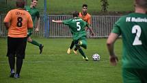 Malšovice (v zeleném) porazily doma Boletice 3:0.