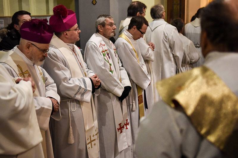 MŠI celebroval litoměřický biskup Jan Baxant.