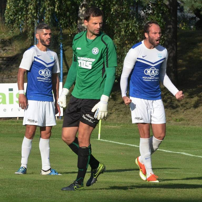 VARNSDORF prohrál na hřišti Táborska 0:1.