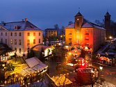 Na vánoční trhy mohou lidé vyrazit i na pevnost Königstein.