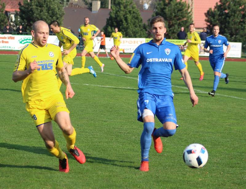 FORTUNA NÁRODNÍ LIGA. Varnsdorf doma přivítal nováčka z Vítkovic.