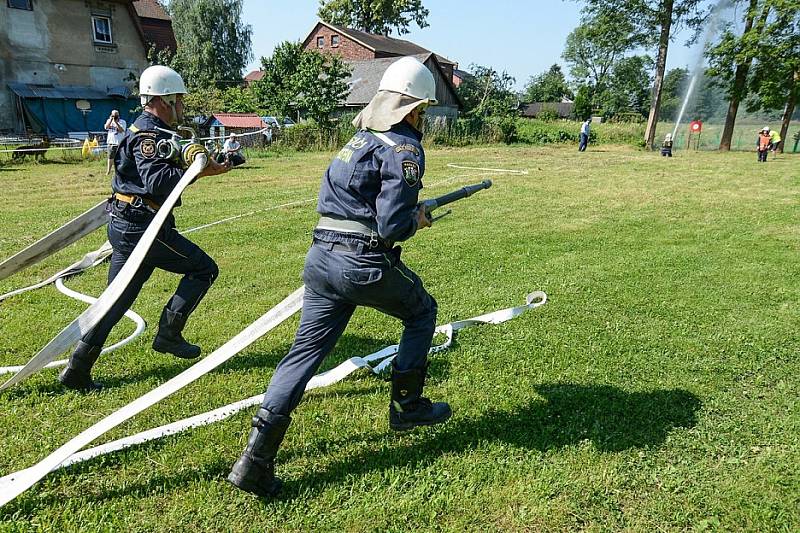 Hasiči změřili síly na soutěži v Jiříkově 